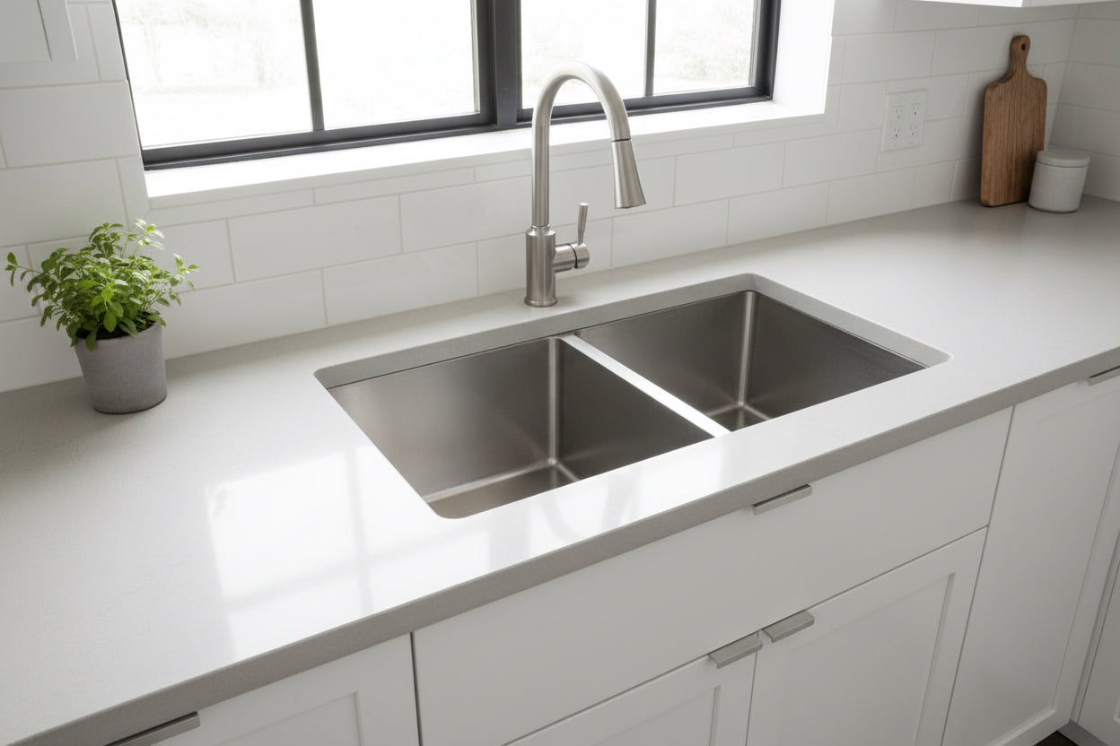 Double Bowl Kitchen Sinks