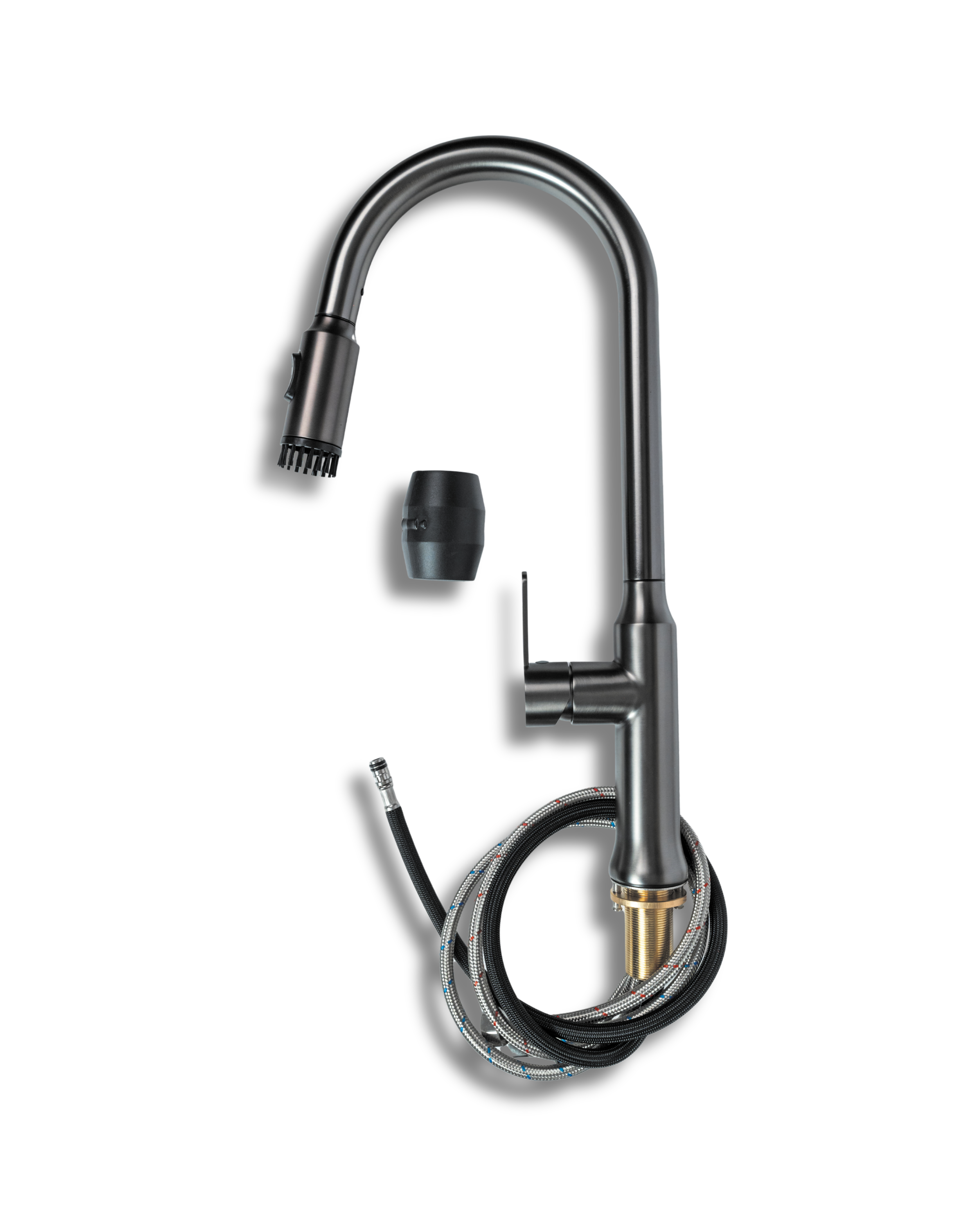 Rigwell SteelArc Pullout Faucet with Brush