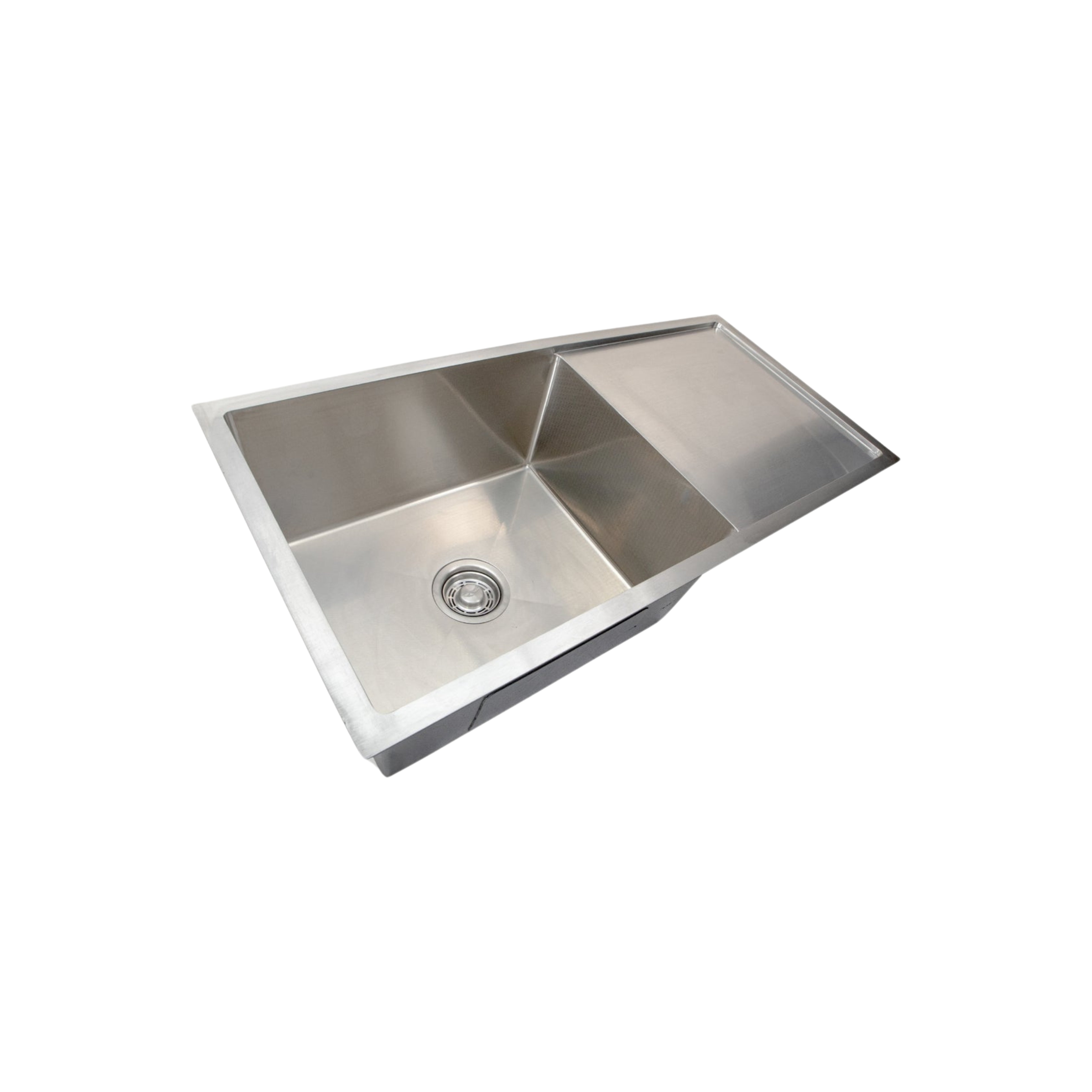 Single Bowl With Drain Board