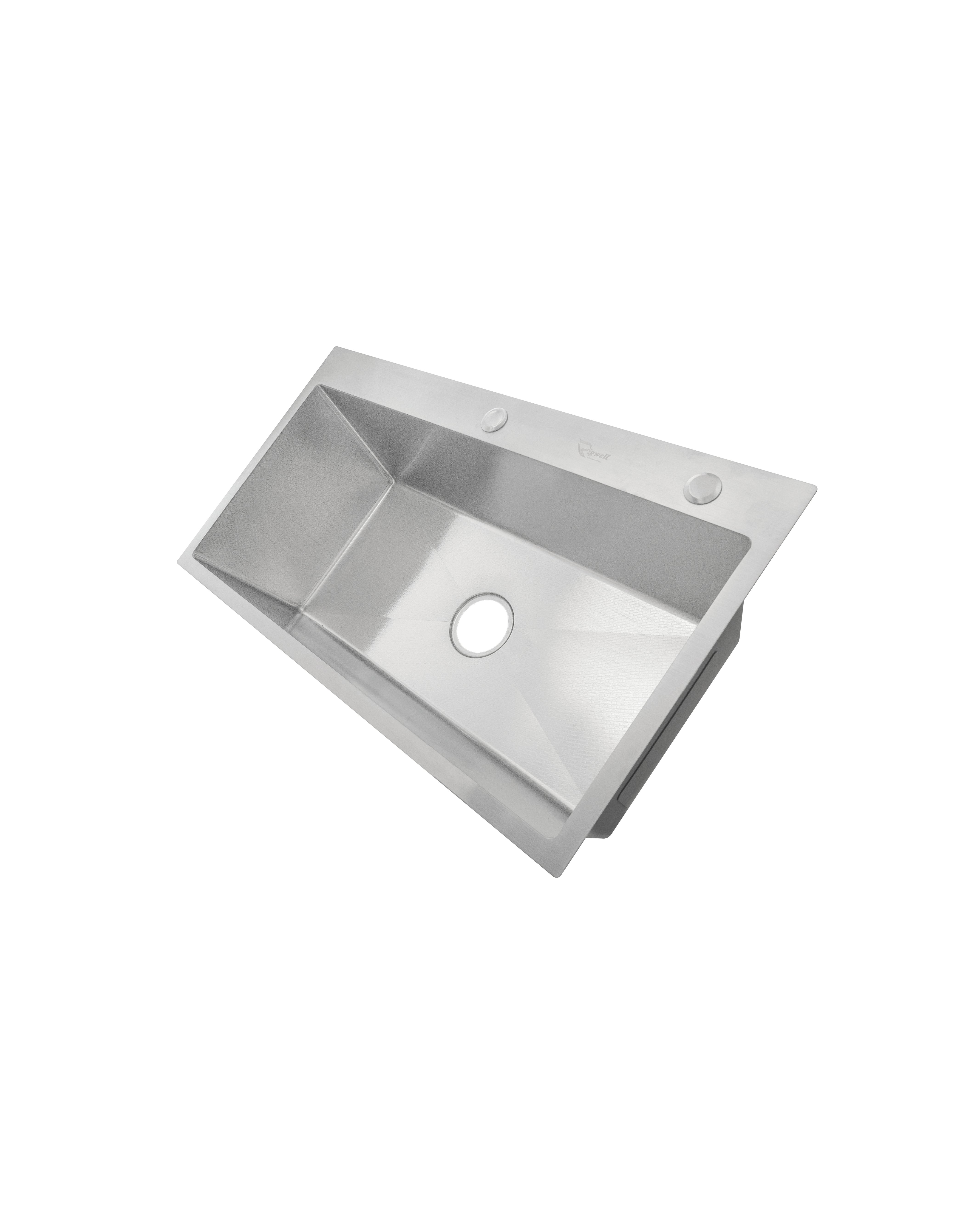 Single bowl Sink With Tap Hole