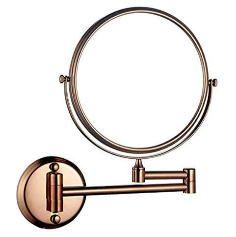 Brass Magnifying Shaving Makeup Mirror