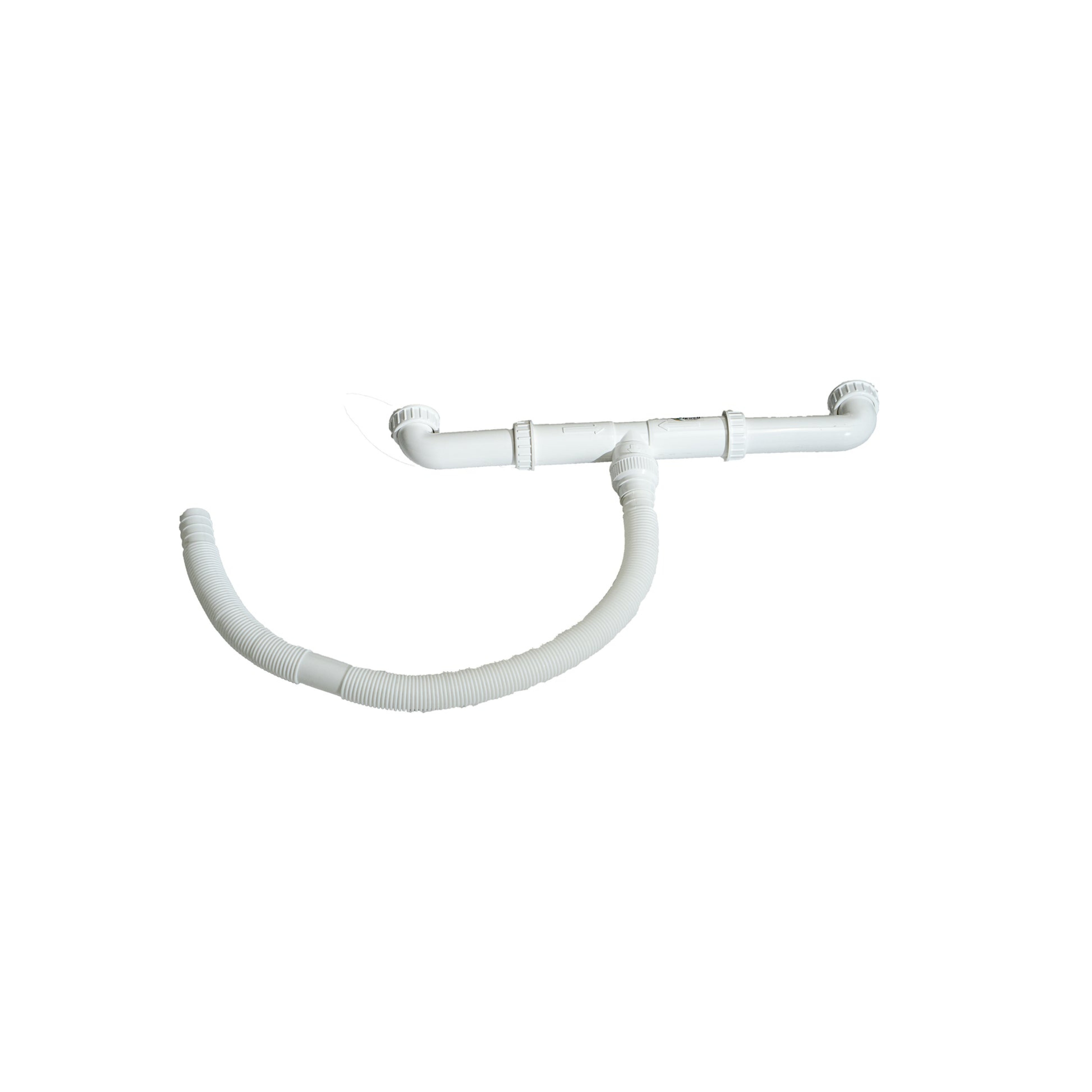 Double Bowl With Tap hole