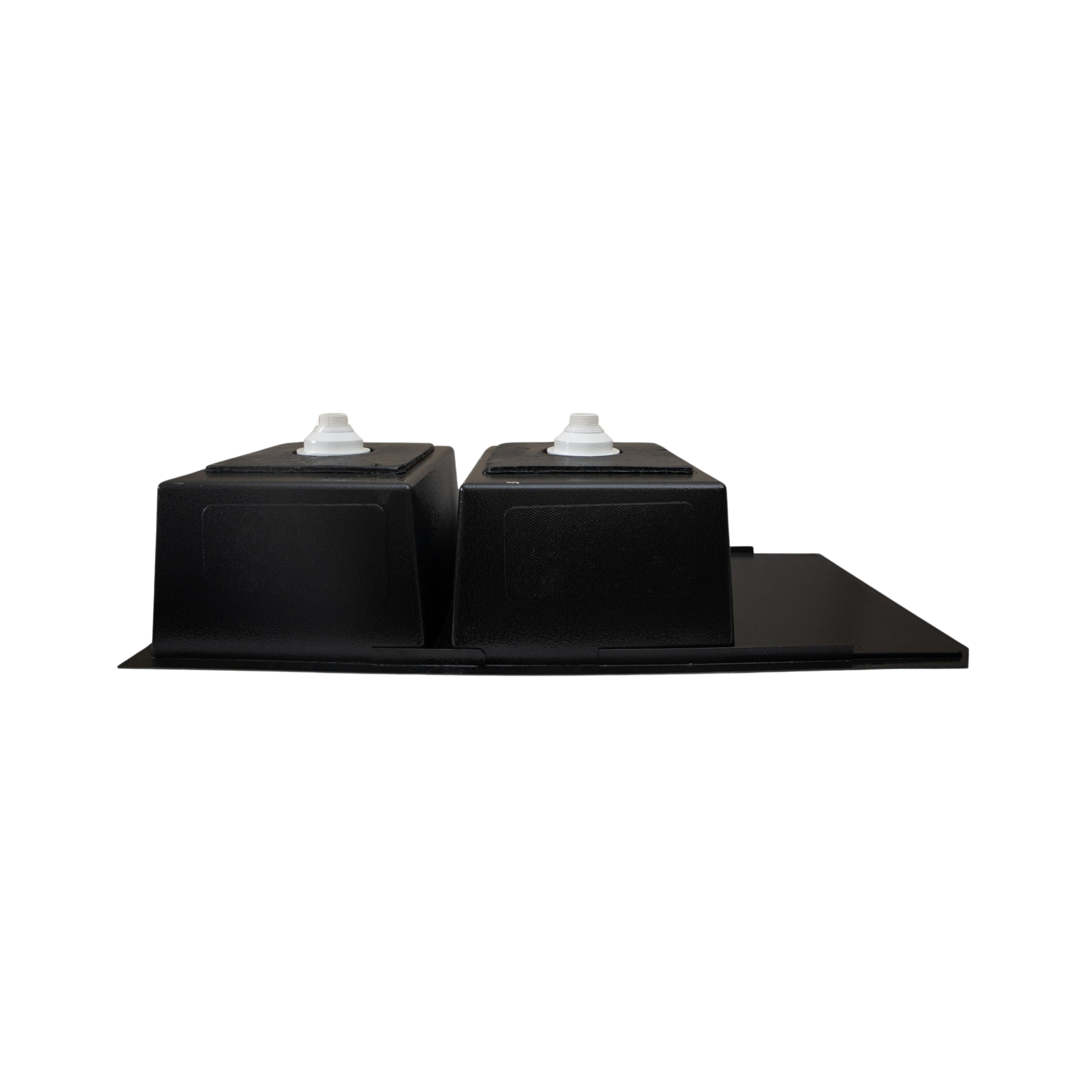 Double Bowl With Drainboard With Tap Hole