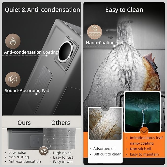 2 Key Waterfall Kitchen Sink