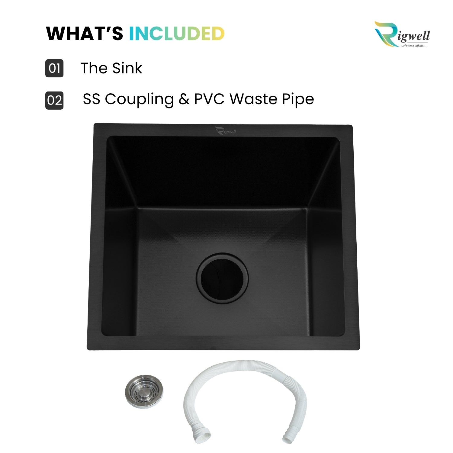 Premium Black Single Bowl Sinks