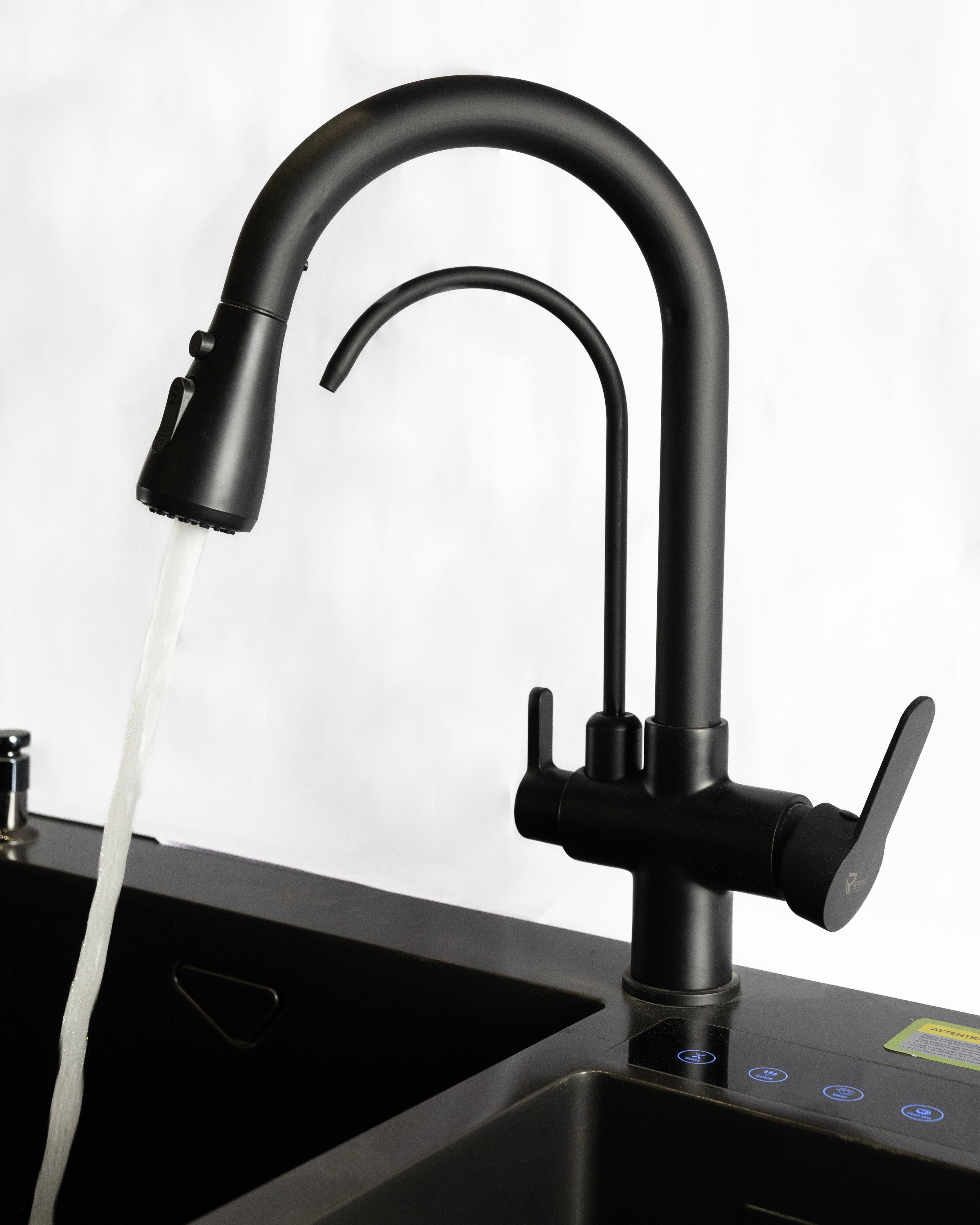 Rigwell Pullout Faucet with In-Built RO Tap