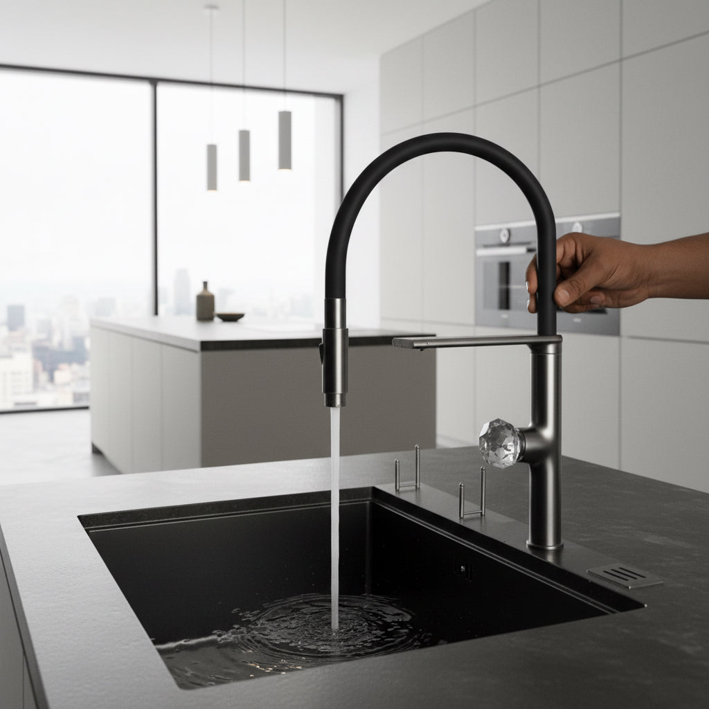 Rigwell AquaFlex Crystal Faucet