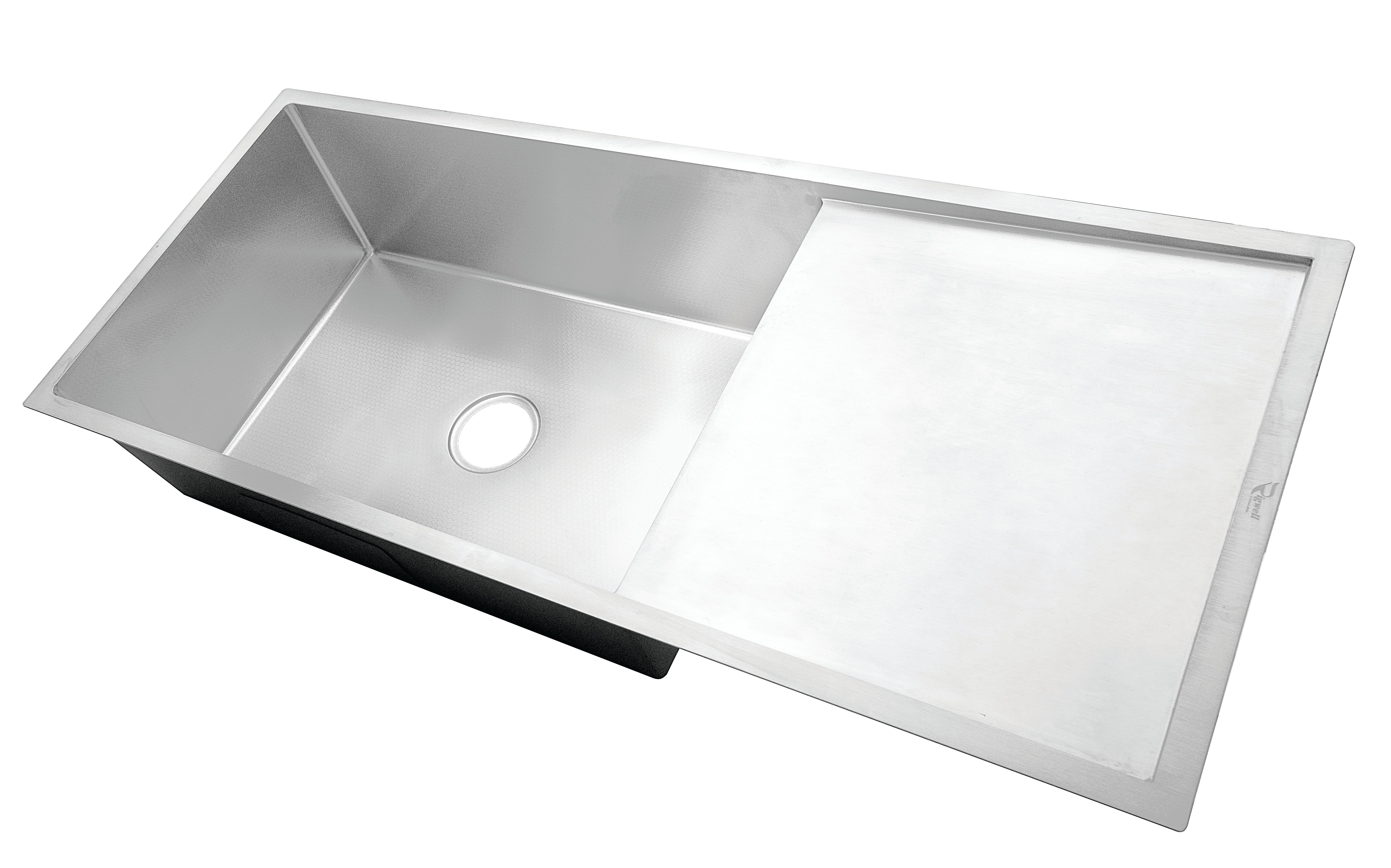 Single Bowl With Drain Board