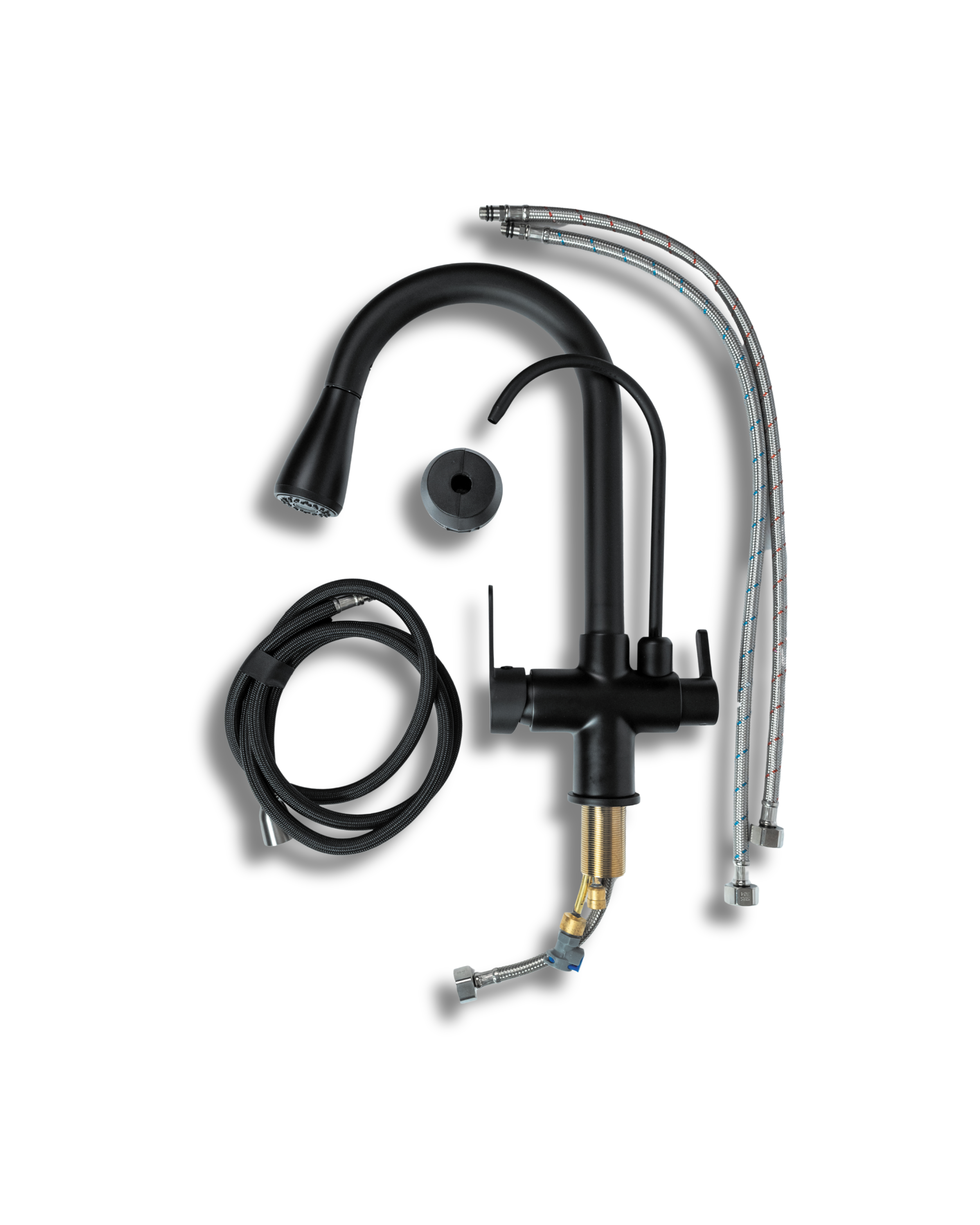 Rigwell Pullout Faucet with In-Built RO Tap