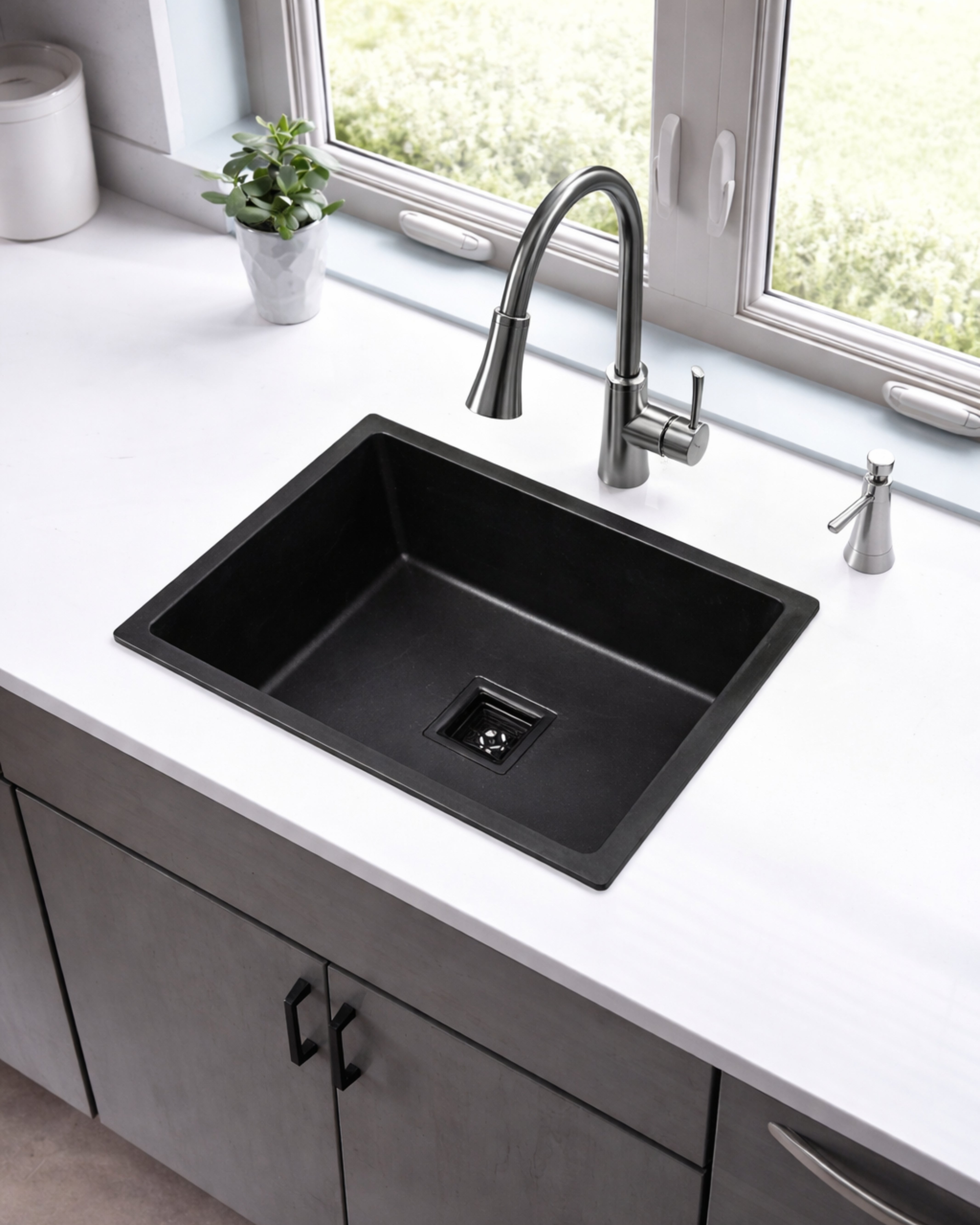 Quartz Single Bowl Sink
