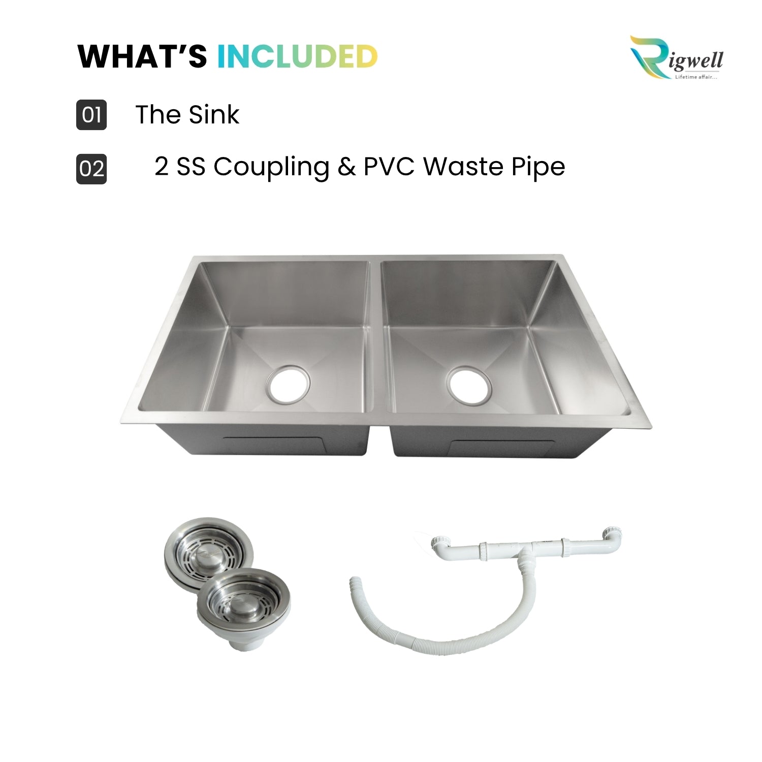 Double Bowl Kitchen Sinks