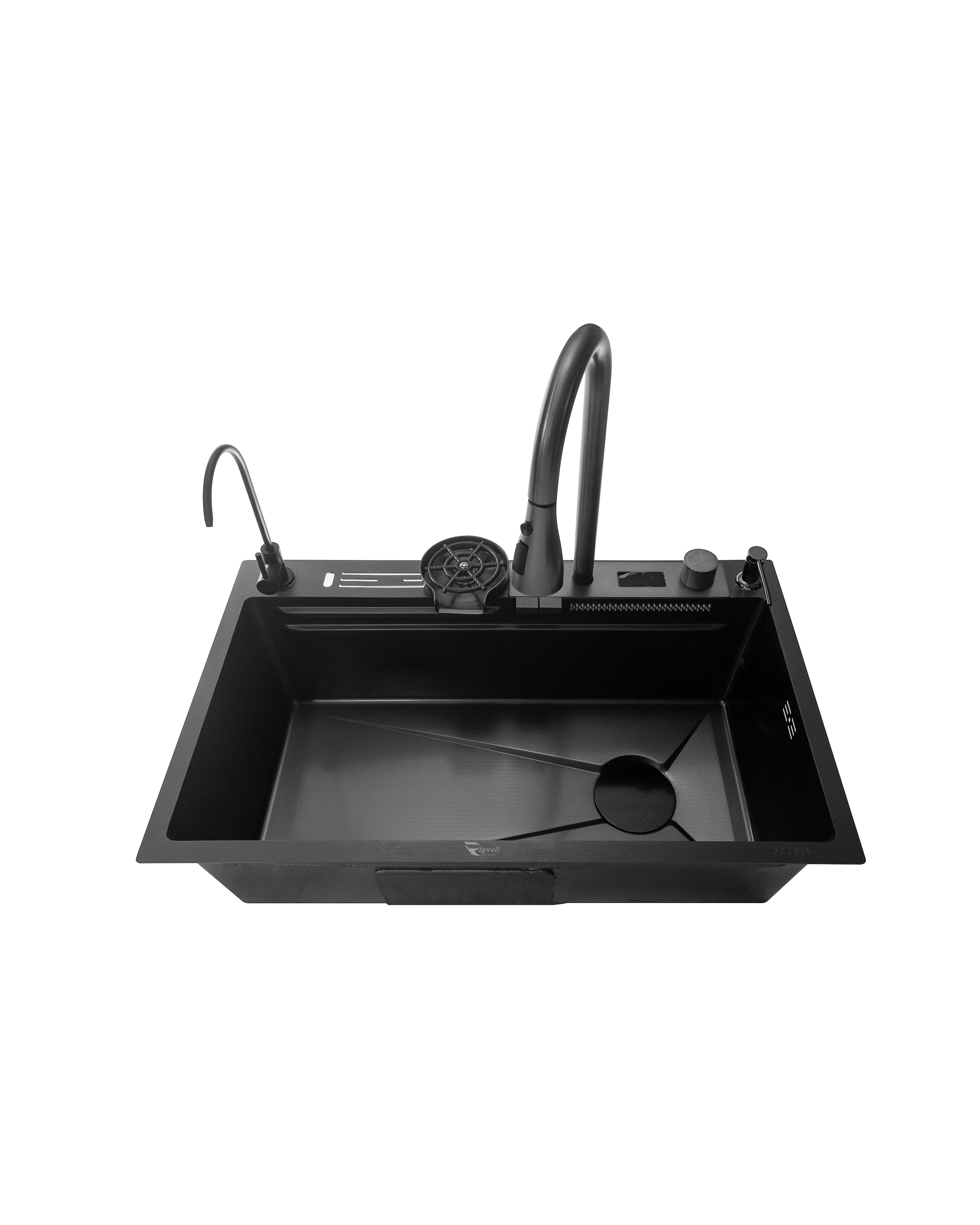 2 Key Piano Waterfall Sink