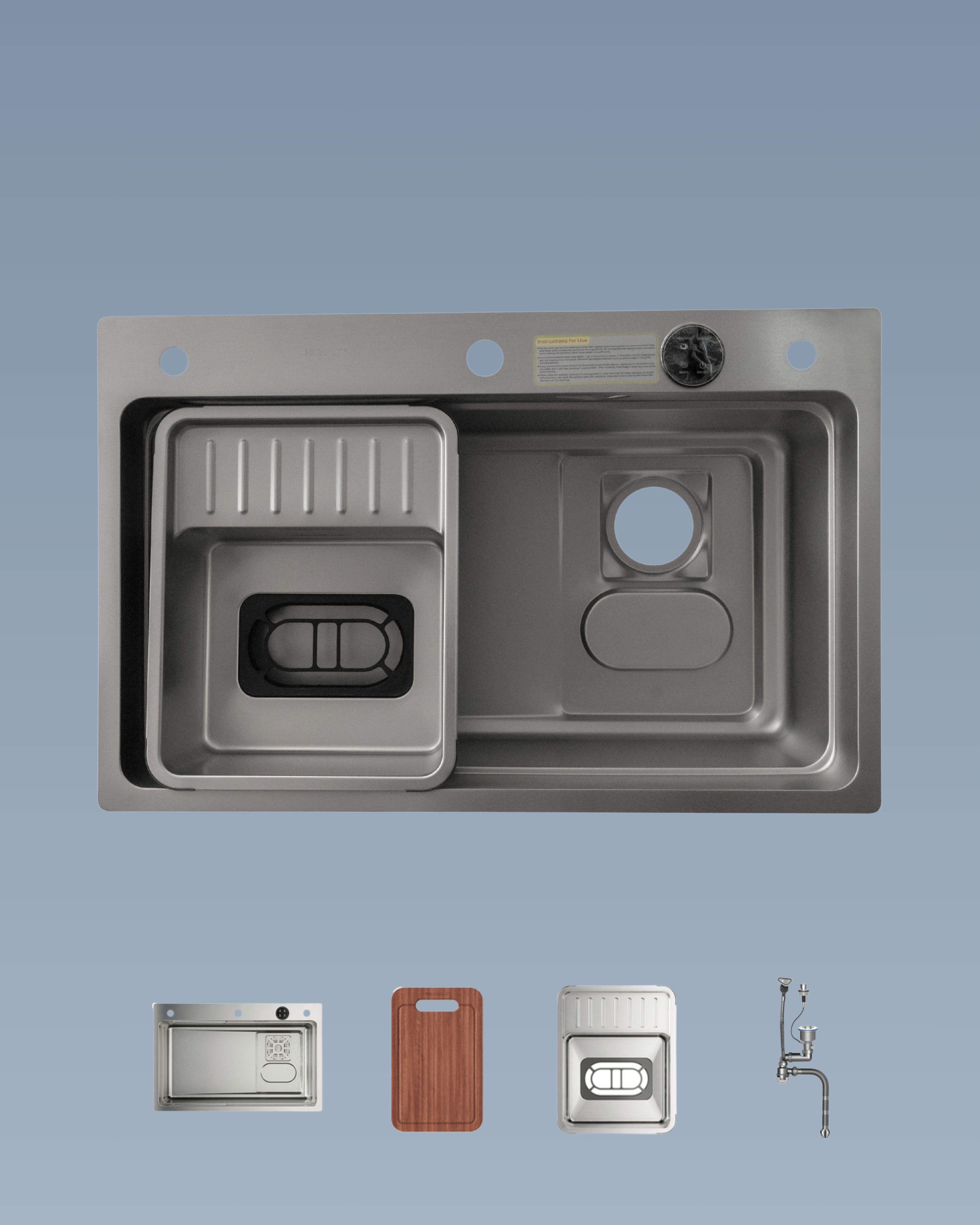 Defrosting Kitchen Sink