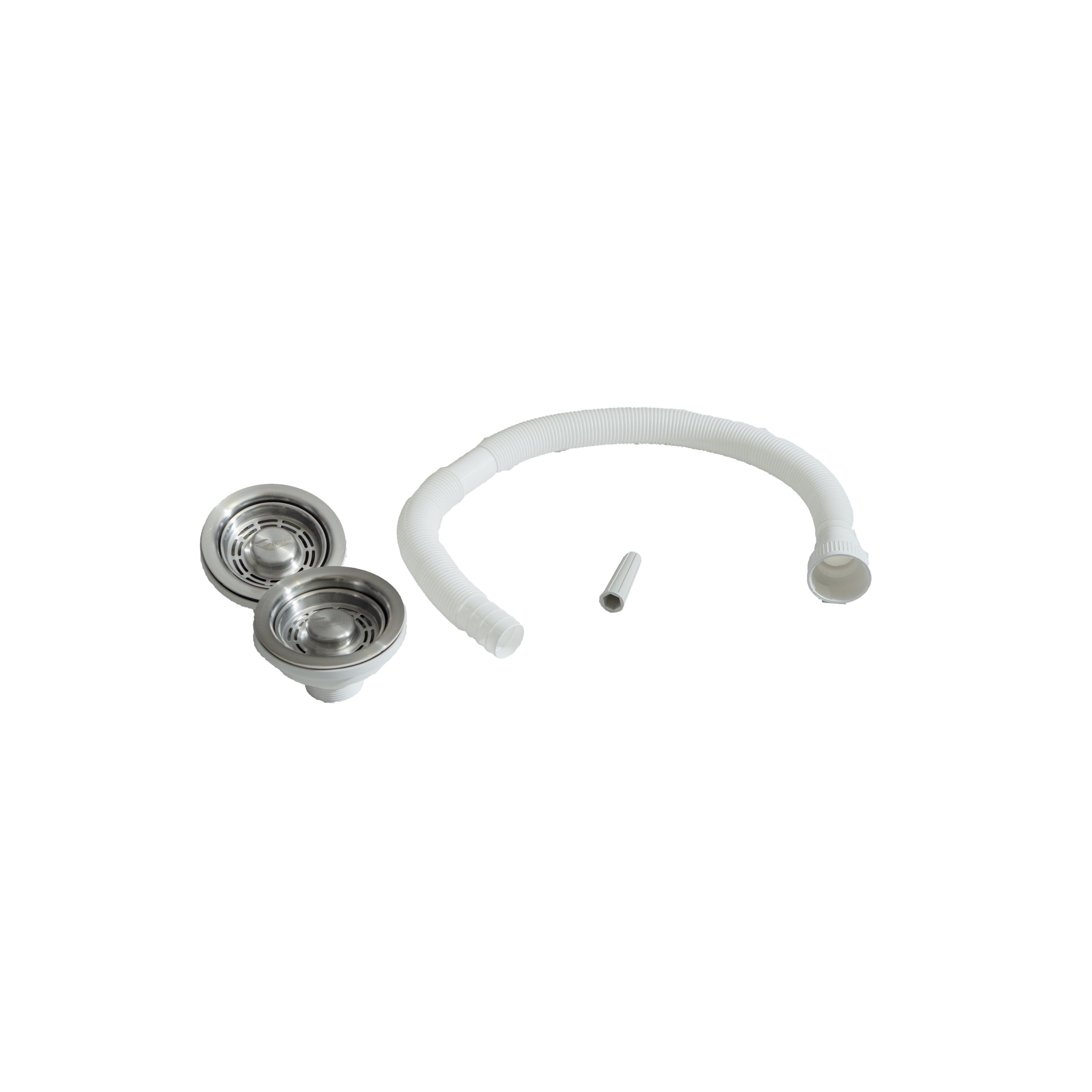 Double Bowl With Drainboard With Tap Hole
