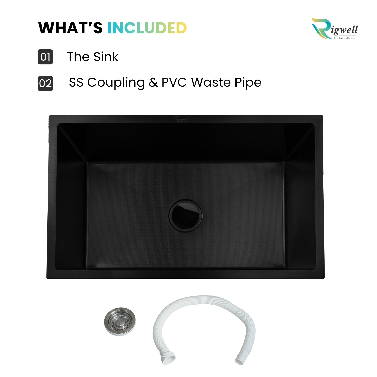 Premium Black Single Bowl Sinks