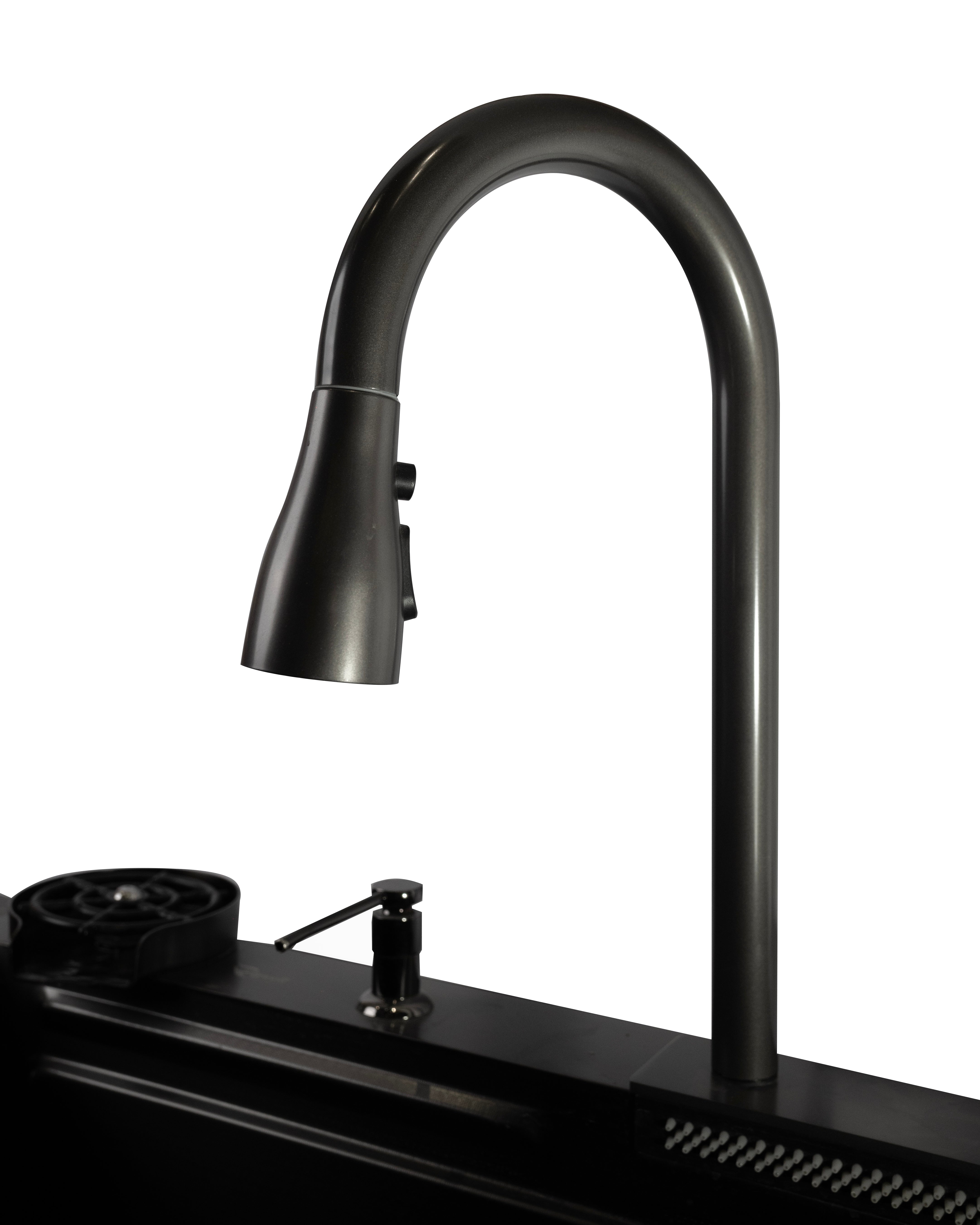 Double Bowl Waterfall Sink 47" * 18" * 9"