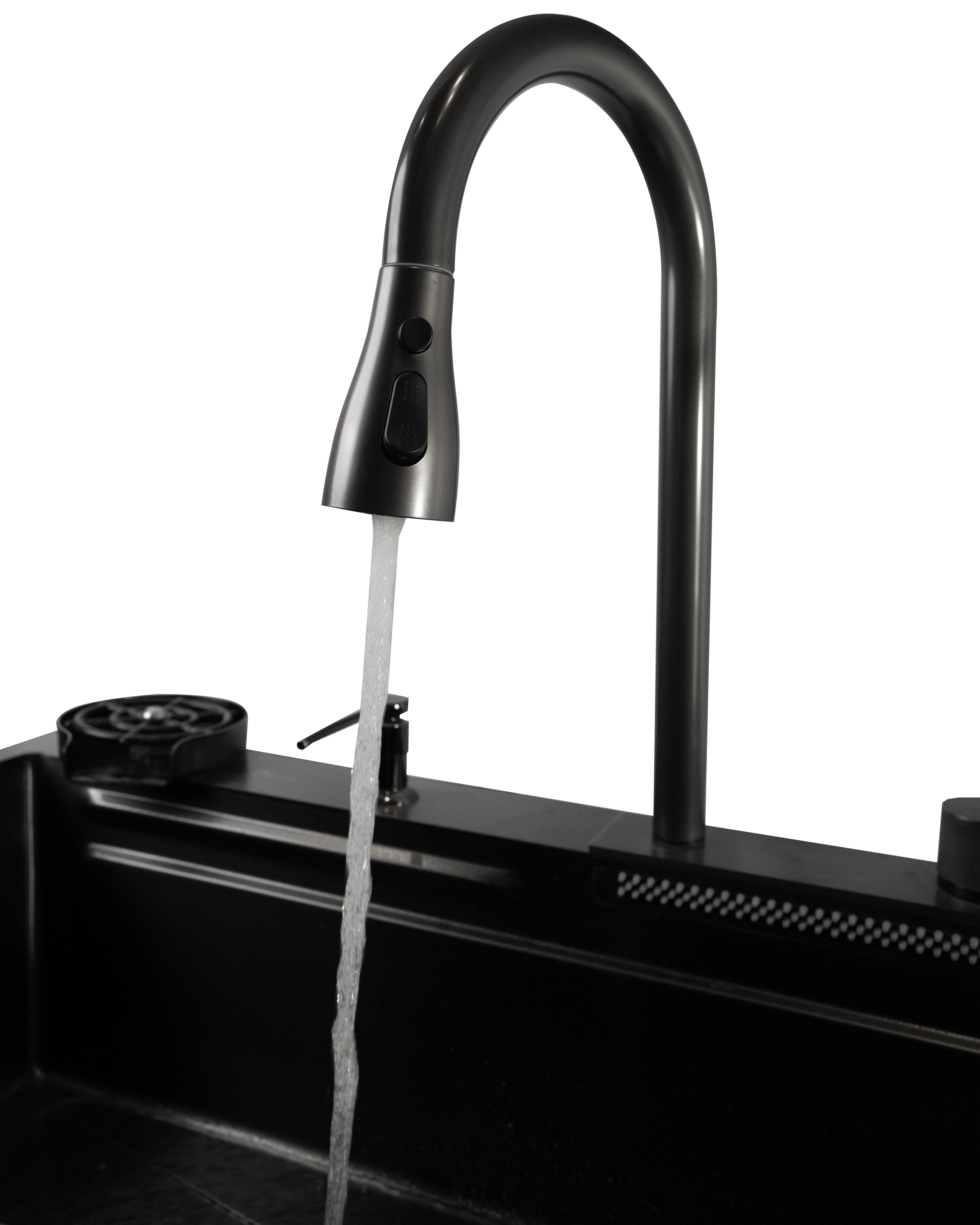 Double Bowl Waterfall Sink 47" * 18" * 9"