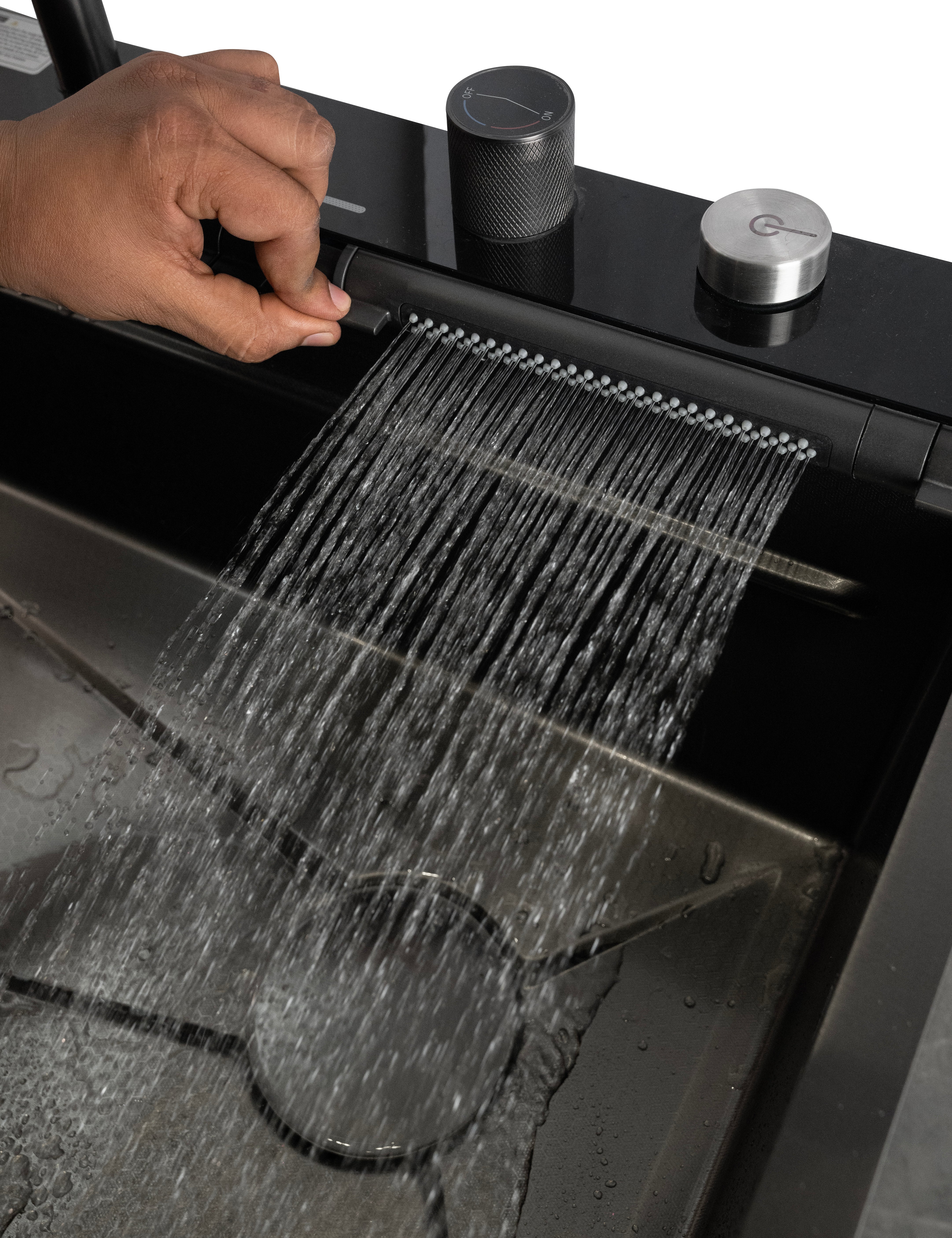 All in one Waterfall Sink- 7 key Piano Sink