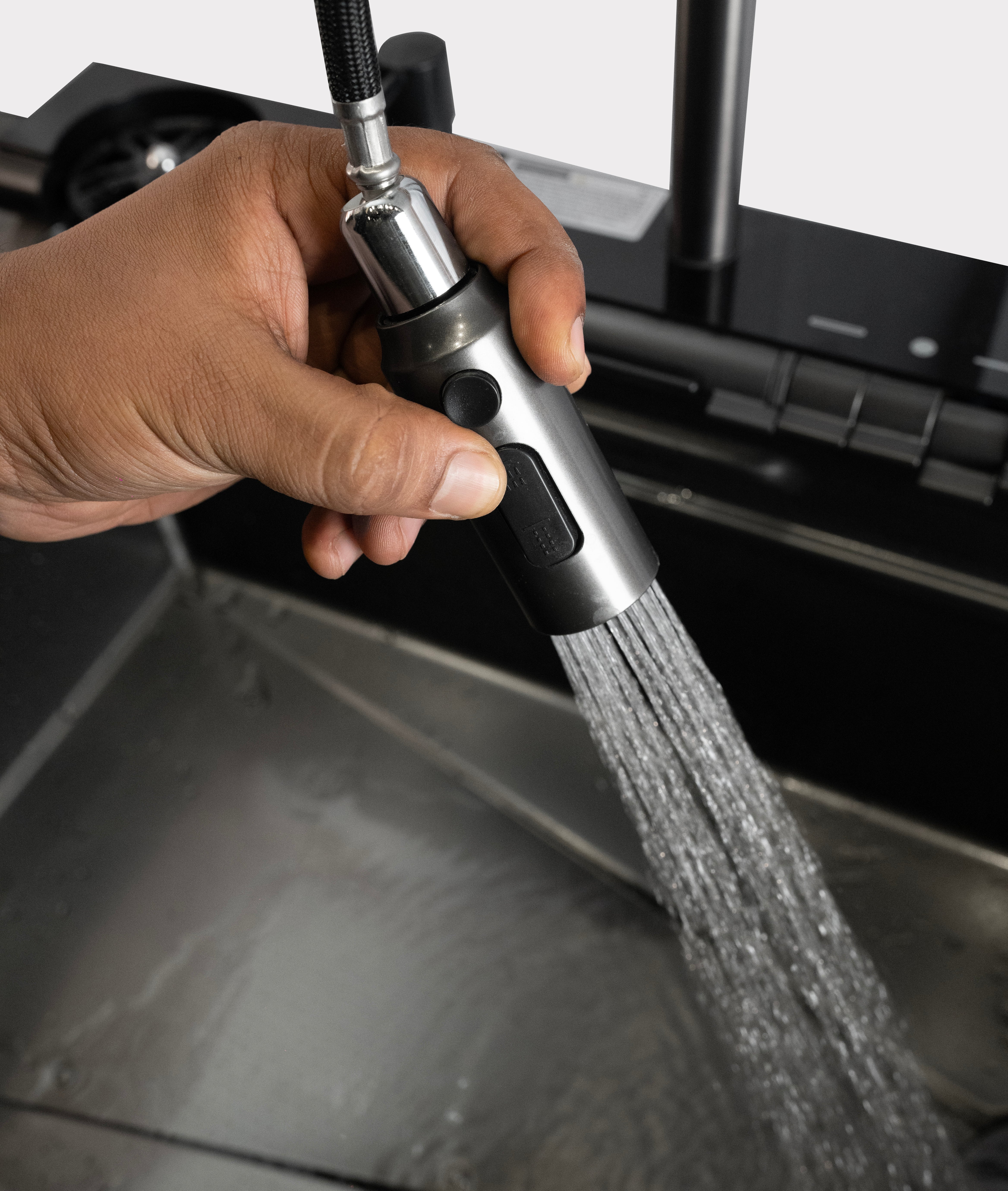All in one Waterfall Sink- 7 key Piano Sink