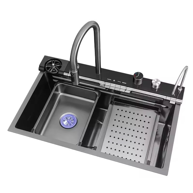 All in one Waterfall Sink- 7 key Piano Sink