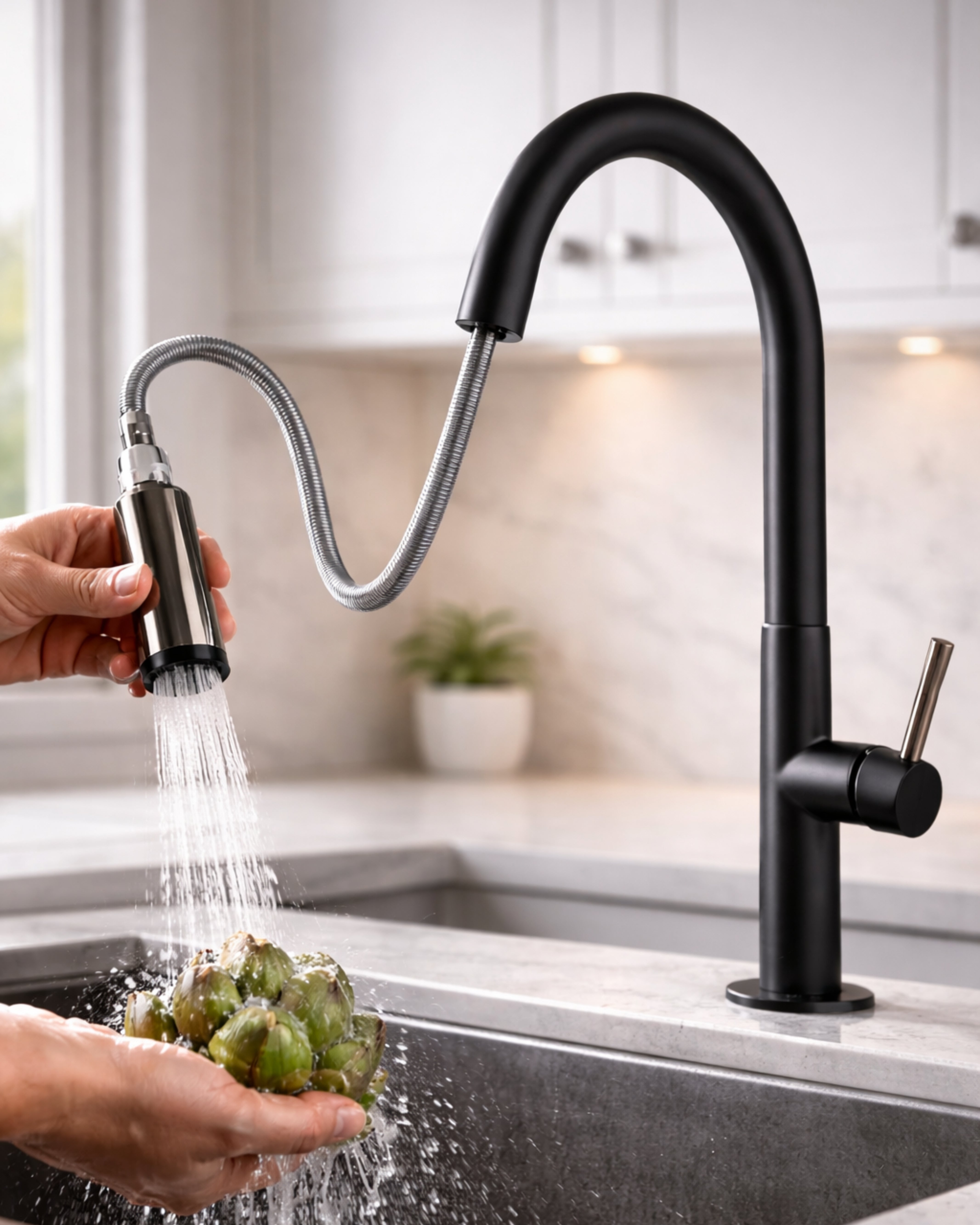 Pull Out Kitchen Sink Mixer