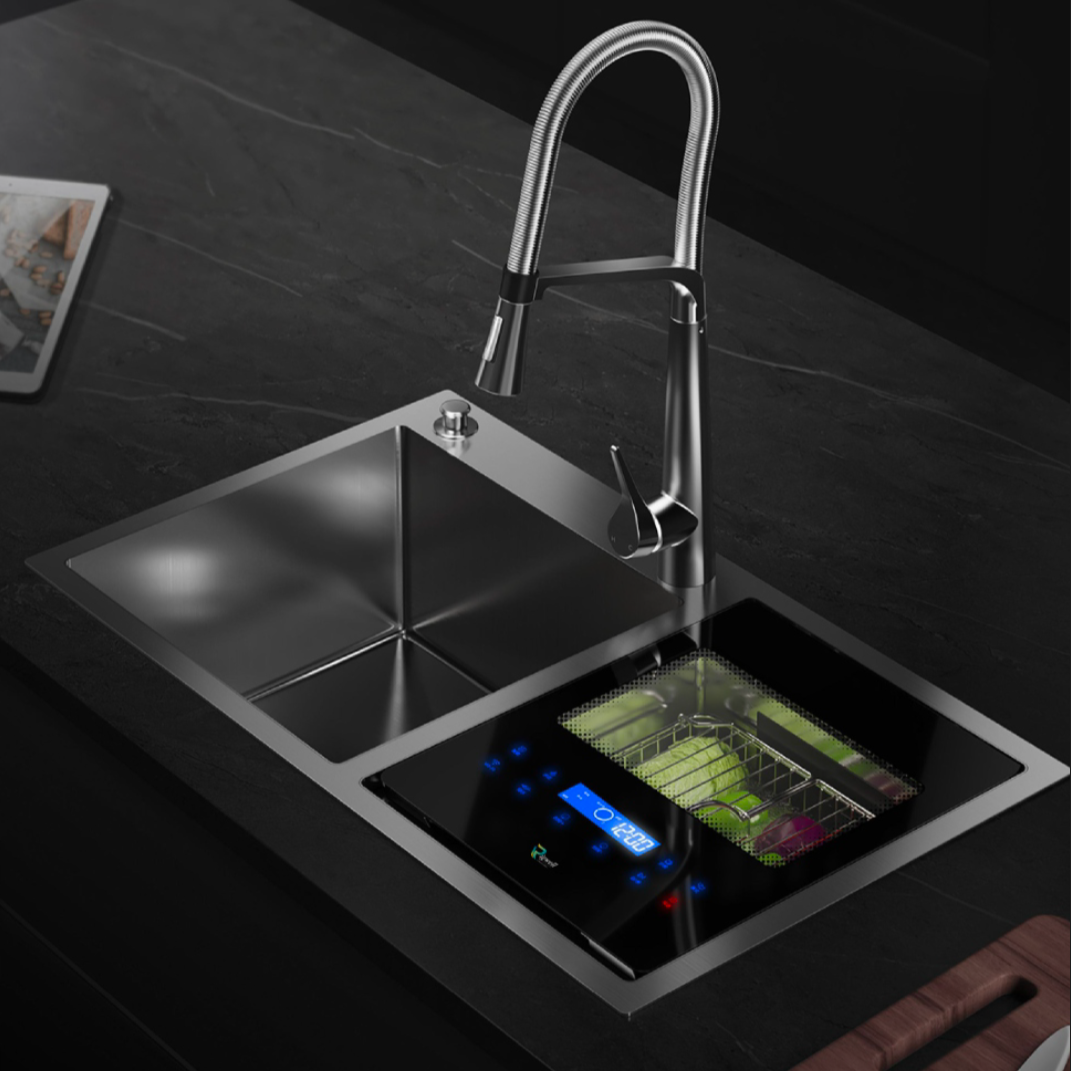Intelligent Purification Kitchen Sink with Lid