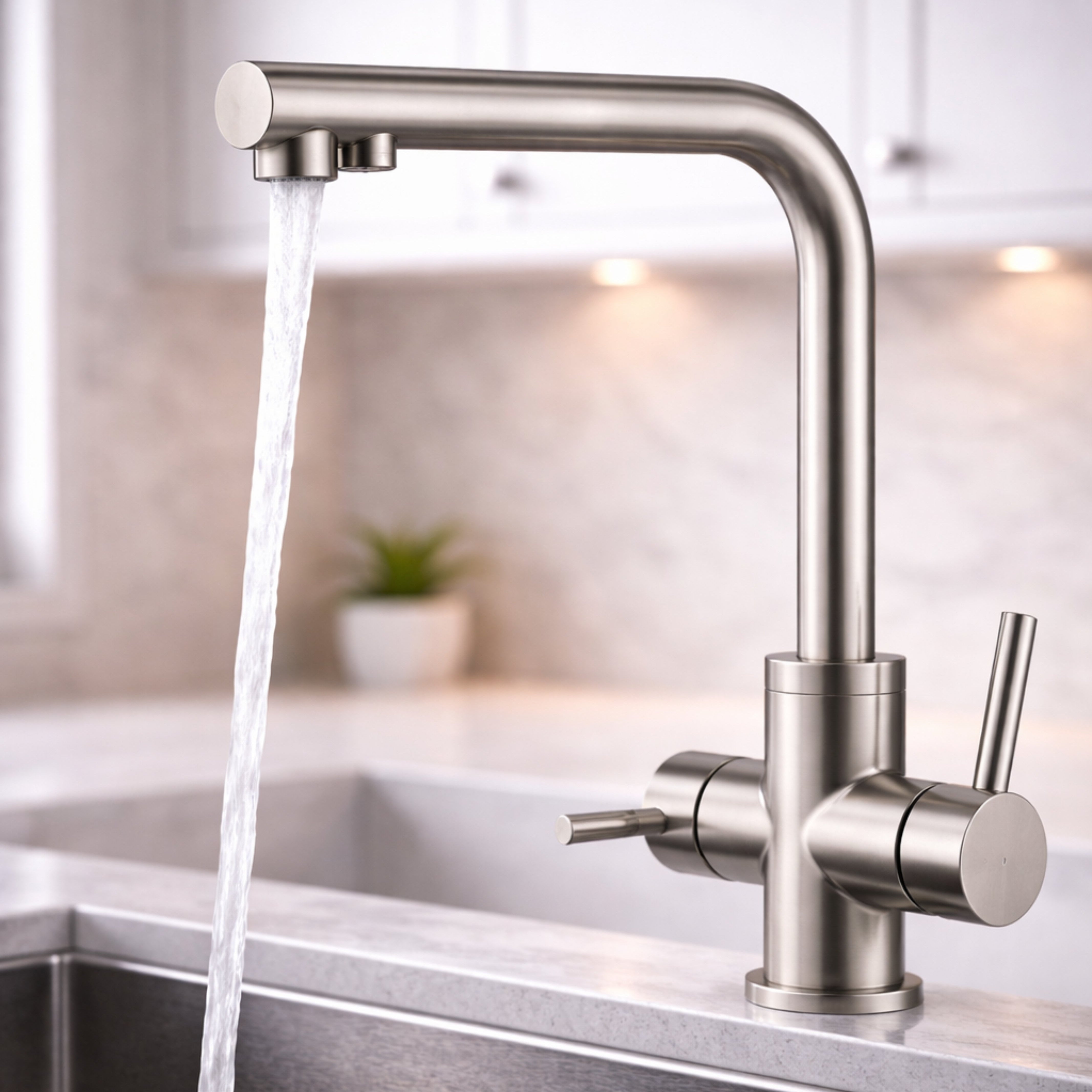 Table Top / Countertop Mounted Kitchen Sink Mixer