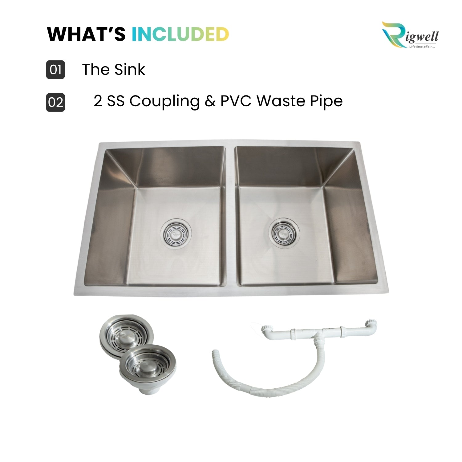 Double Bowl Kitchen Sinks